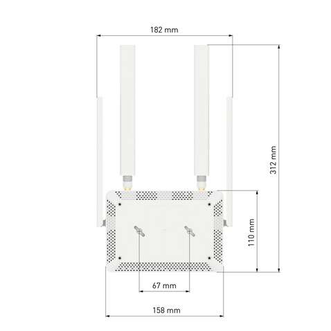 Маршрутизатор Wi-Fi Keenetic Runner 4G (KN-2210)