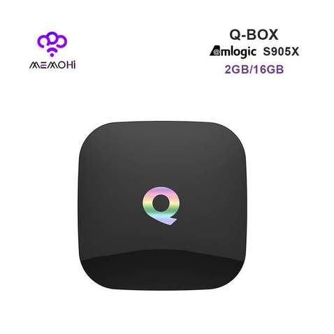 Медіаплеєр OTT TV Q-BOX-16G UHD 4K / IPTV, Amlogic S905