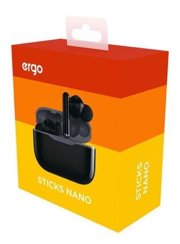 Bluetooth-гарнiтура  Ergo BS-710 Sticks Nano Black