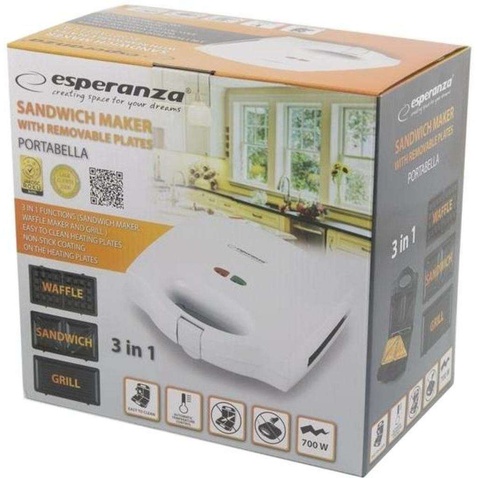 Бутербродниця ESPERANZA Sandwich Maker EKT006W