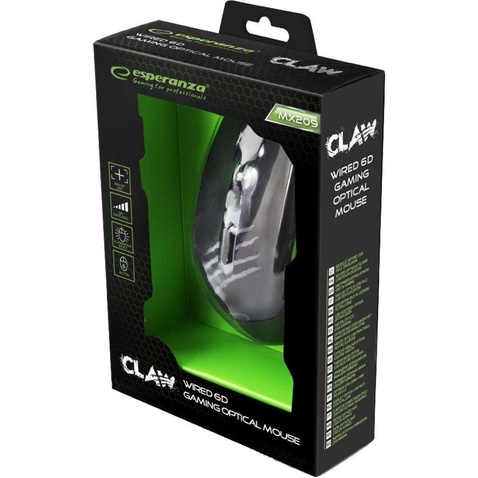 Миша Esperanza MX209 CLAW Green