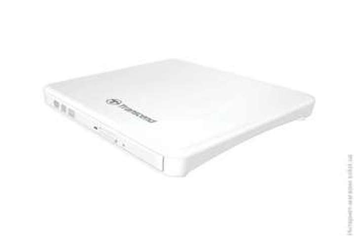 Оптичний привід (дисковод) Transcend TS8XDVDS-W Ultra Slim White USB 2.0