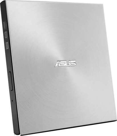 Оптичний привід (дисковод)  ASUS SDRW-08U7M-U DVD+-R/RW USB2.0 EXT Ret Slim Silver SDRW-08U7M-U/SIL/G/ASP2G