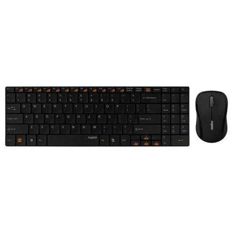 Комплект (клавіатура + миша) RAPOO 9060 wireless, чорний