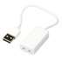 Звукова карта Dynamode USB 3D Sound 7.1 White