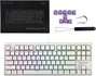 Клавіатура Hator Rockfall Evo TKL Optical ENG/UKR/RUS (HTK-631) White USB