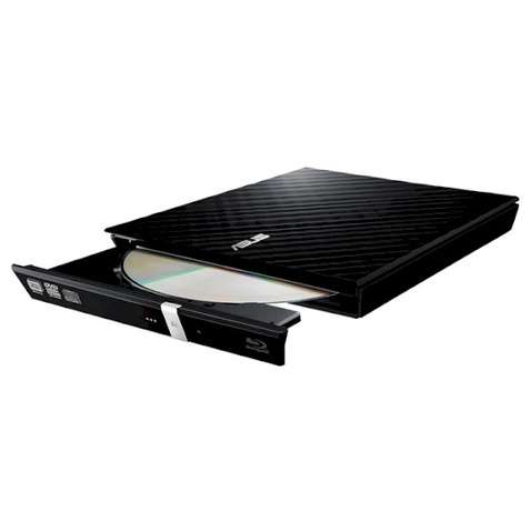 Оптичний привід (дисковод) ASUS SDRW-08D2S-U LITE (SDRW-08D2S-U LITE/BLK/G/AS) USB2.0 EXT Ret Slim Black