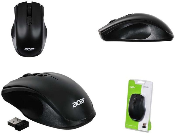 Миша Acer OMR030 WL Black ZL.MCEEE.007