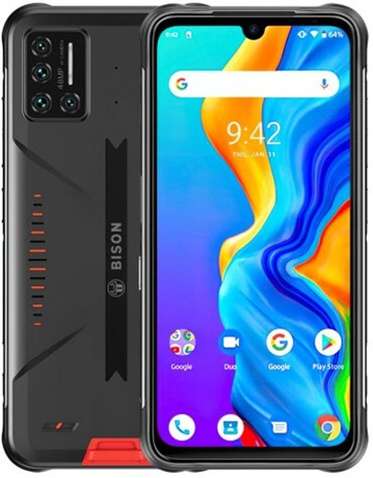 Смартфон  Umidigi Bison 6/128GB Dual Sim Lava Orange_