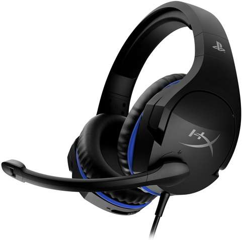 Bluetooth-гарнітура  HyperX Cloud Stinger для PS4 Black/Blue (HX-HSCSS-BK/EM)