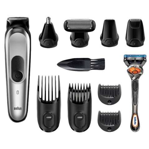 Тример  BRAUN MGK7220 в комплекті бритва Gillette Fusion ProGlide