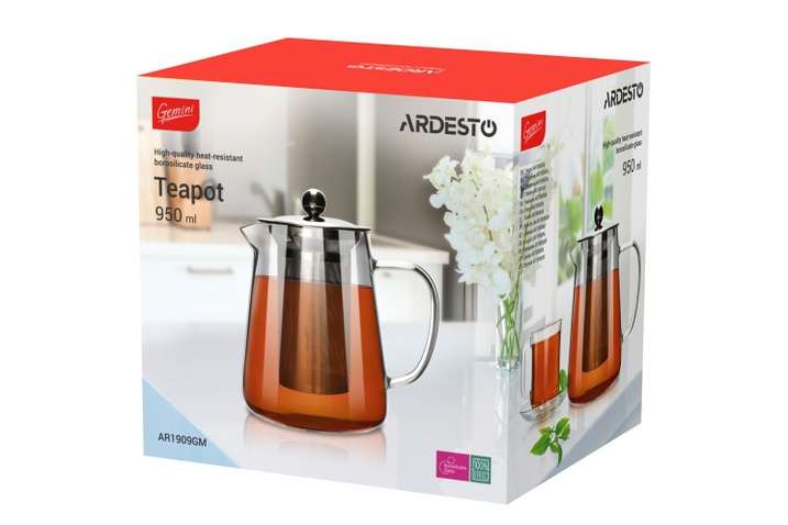 Заварник Ardesto Milano, 950 мл