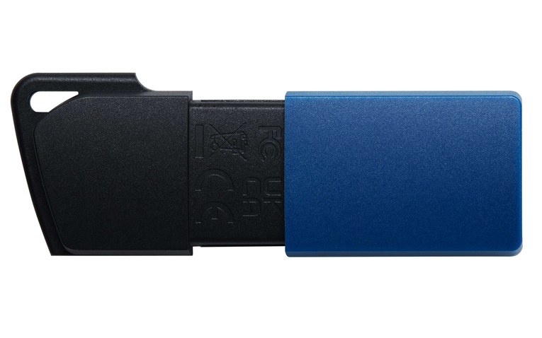 Флешка USB3.2 64GB Kingston DataTraveler Exodia M Black/Blue (DTXM/64GB)