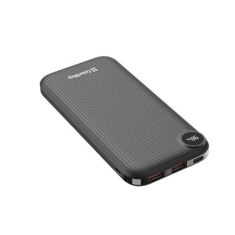 Зовнішній акумулятор (Power Bank) Colorway 10000mAh LCD (USB QC3.0 + USB-C PowerDelivery 22.5W) Black