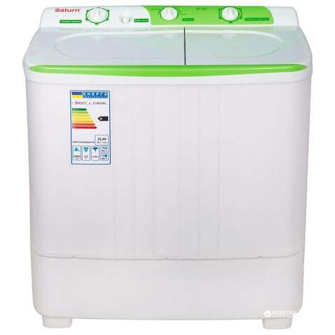 Пральна машина SATURN ST-WK7603 Напівавтомат Green