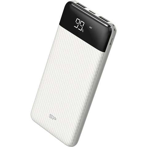 Зовнішній акумулятор (Power Bank) Silicon Power GP28 10000mAh White