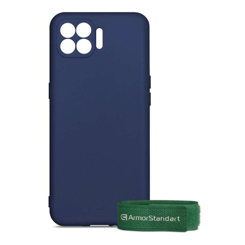 Чохол Armorstandart SmartICON Case OPPO Reno 4 Lite/A93 Blue + Органайзер cactus (ARM58797)