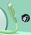 Кабель Lightning ColorWay USB-Lightning, soft silicone, 2.4А, 1м, Green (CW-CBUL042-GR)