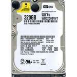 Жорсткий диск для ноутбука 2.5" 320GB WD (# WD3200BVVT-63A26Y0 #)
