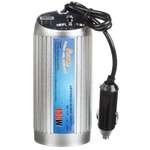 Автомобільний інвертор Porto 12V/220V 150W, USB, ионизатор, Silver (MNY-150)