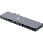 Порт-реплікатор Canyon Docking Station with 8 port, 1*Type C PD100W+2*Type C, Input (CNS-TDS08DG)