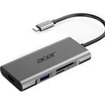 Порт-реплікатор Acer 7in1 Type C dongle 1 x HDMI, 3 x USB3.2, 1 x SD/TF, 1 x PD (HP.DSCAB.008)