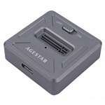 Док-станція AgeStar USB3.1 Type C, M.2 NVME, 1 slot grey (31CBNV1C(GRAY))