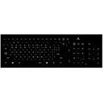 Наклейка на клавіатуру XoKo 109 keys UA/rus green, Latin white (XK-KB-STCK-BG)