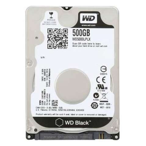 Жорсткий диск для ноутбука 2.5" 500GB WD (WD5000LPLX)