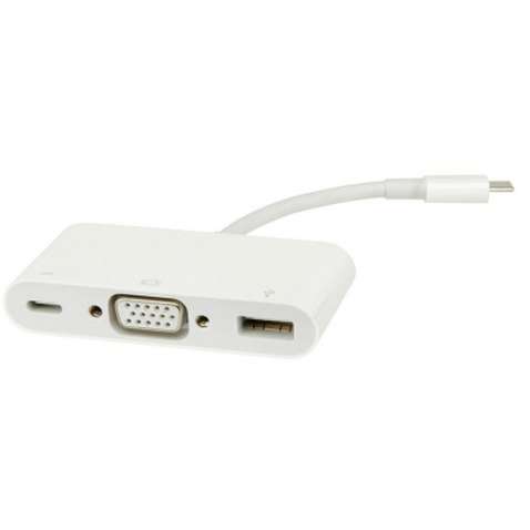 Порт-реплікатор Apple USB-C to VGA Multiport Adapter (MJ1L2ZM/A)