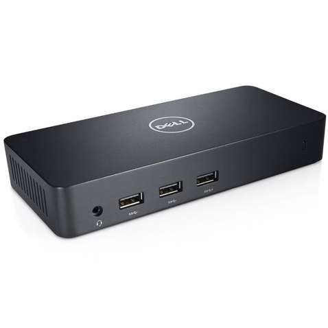 Порт-реплікатор Dell USB 3.0 Ultra HD Triple Video Docking Station D3100 EUR (452-BBOT)
