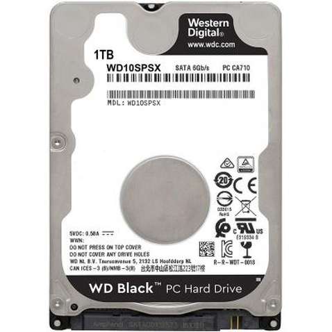 Жорсткий диск для ноутбука 2.5" 1TB WD (WD10SPSX)