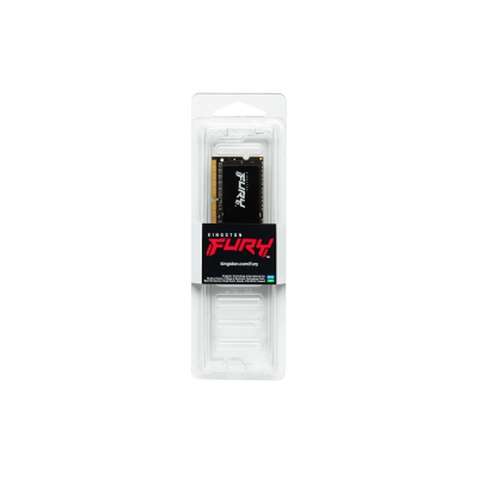 Модуль пам'яті для ноутбука SoDIMM DDR4 8GB 3200 MHz Fury Impact Kingston Fury (ex.HyperX) (KF432S20IB/8)