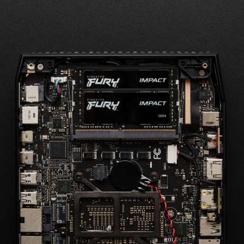 Модуль пам'яті для ноутбука SoDIMM DDR4 32GB 3200 MHz Fury Impact Kingston Fury (ex.HyperX) (KF432S20IB/32)