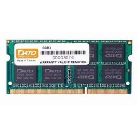 Модуль пам'яті для ноутбука SoDIMM DDR3 8GB 1600 Mhz Dato (DT8G3DSDLD16)