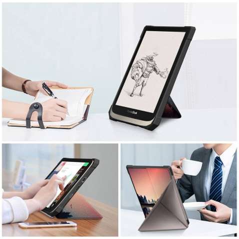 Чохол до електронної книги BeCover Ultra Slim Origami PocketBook 740 Inkpad 3 / Color / Pro Goo (707164)