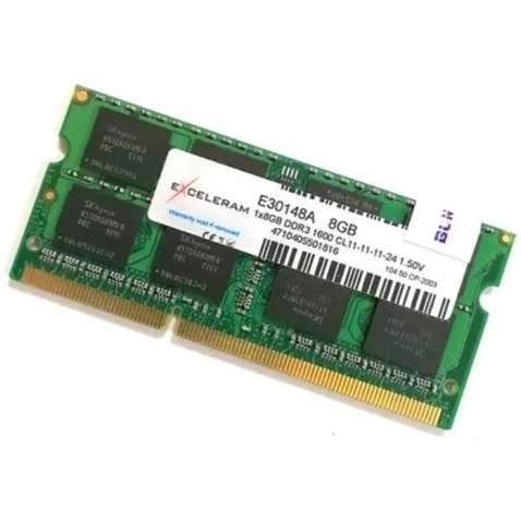 Модуль пам'яті для ноутбука SoDIMM DDR3 8GB 1600 MHz eXceleram (E30148A)