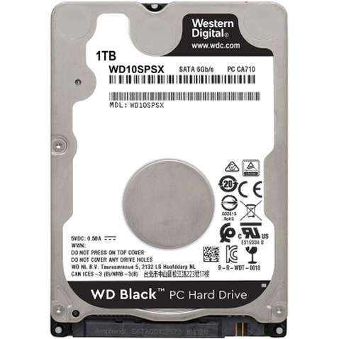 Жорсткий диск для ноутбука 2.5" 1TB WD (WD10SPSX)