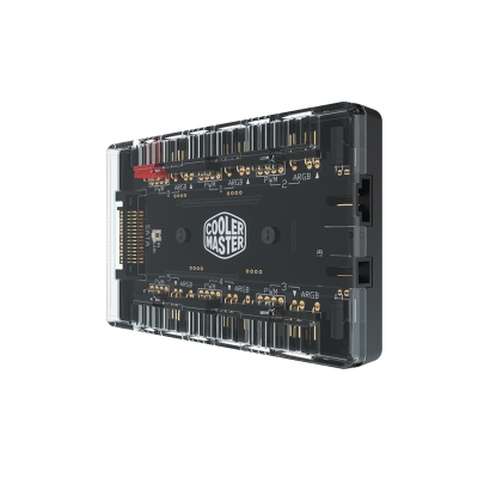 Модуль управління підсвічуванням CoolerMaster MasterFan ARGB and PWM HUB (MFX-ZHHN-1NNN6-R1)