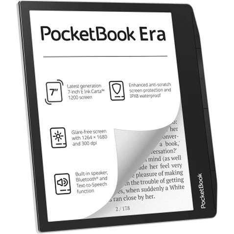 Електронна книга Pocketbook 700, Stardust Silver (PB700-U-16-WW)