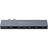 Порт-реплікатор Canyon Docking Station with 8 port, 1*Type C PD100W+2*Type C, Input (CNS-TDS08DG)