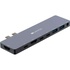 Порт-реплікатор Canyon Docking Station with 8 port, 1*Type C PD100W+2*Type C, Input (CNS-TDS08DG)