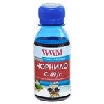 Чорнило WWM Canon GI-490 100г Cyan (C49/C-2)
