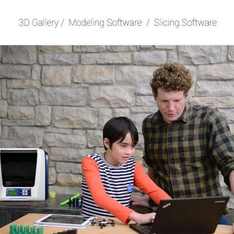 3D-принтер XYZprinting printing da Vinci Junior 3 в 1 з WiFi (3F1JSXEU01B)
