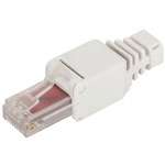 Конектор RJ45 cat.6 UTP 8P8C, безінструментальний, 1шт Kingda (KD-PGU8054-C6)