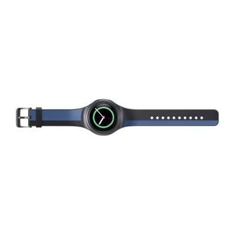 Ремінець до смарт-годинника Samsung S2 Sport Blue Black (ET-SRR72MLEGRU)