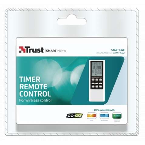 Пульт управління бездротовими вимикачами Trust ATMT-502 Remote control with timer (71090)