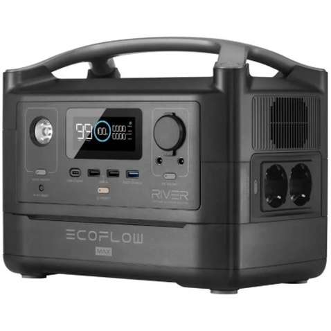 Зарядна станція EcoFlow RIVER Max 600 (EFRIVER600MAX-EU)