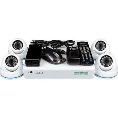 Комплект відеоспостереження Greenvision GV-K-L06/04 720P (5492)