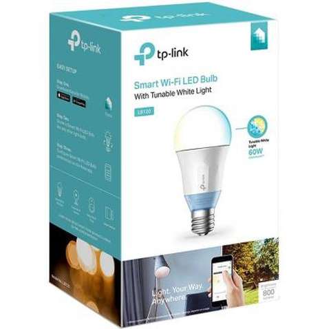 Розумна лампочка TP-Link Wi-Fi с рег. яркости, мониторинг, 11 Вт (LB120)